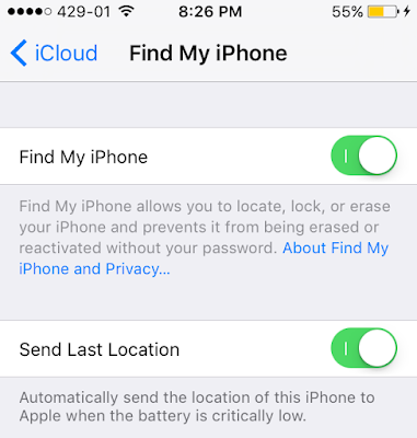 We mainly enable find my iPhone on our devices for more security of the devices so that another person cannot access and use the iCloud locked devices