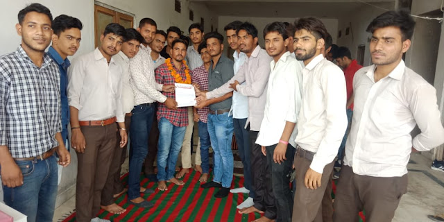 लोकेश बने नर्सिंग छात्र संगठन के जयपुर जिला सचिव