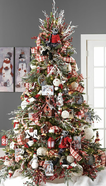 Christmas tree decorating decoration Heartfelt Balance Handmade Life: 20 Christmas Tree Decoration Ideas