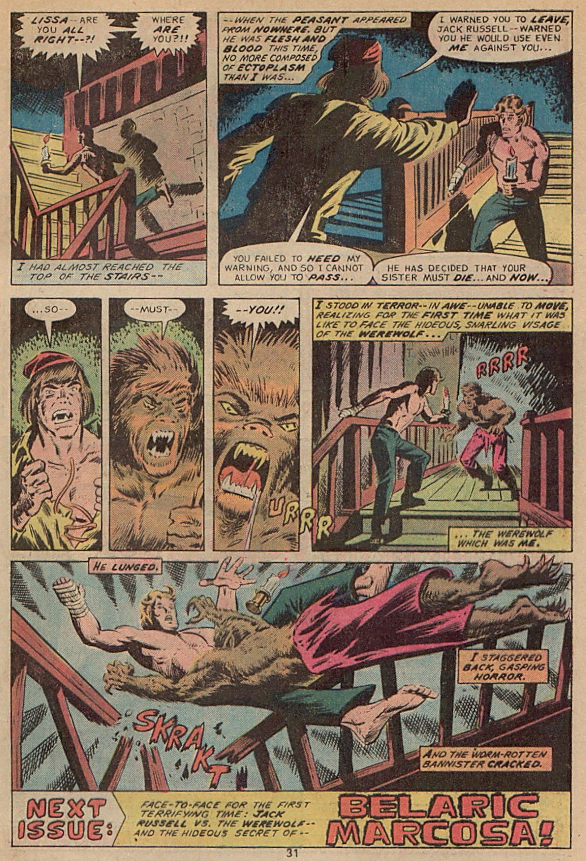 Read online Werewolf by Night (1972) comic -  Issue #34 - 22
