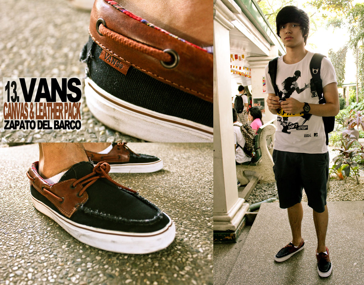 vans zapato black
