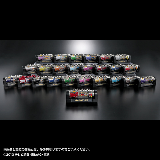 Kyoryuger Diecast Zyudenchi Set Official Images JEFusion