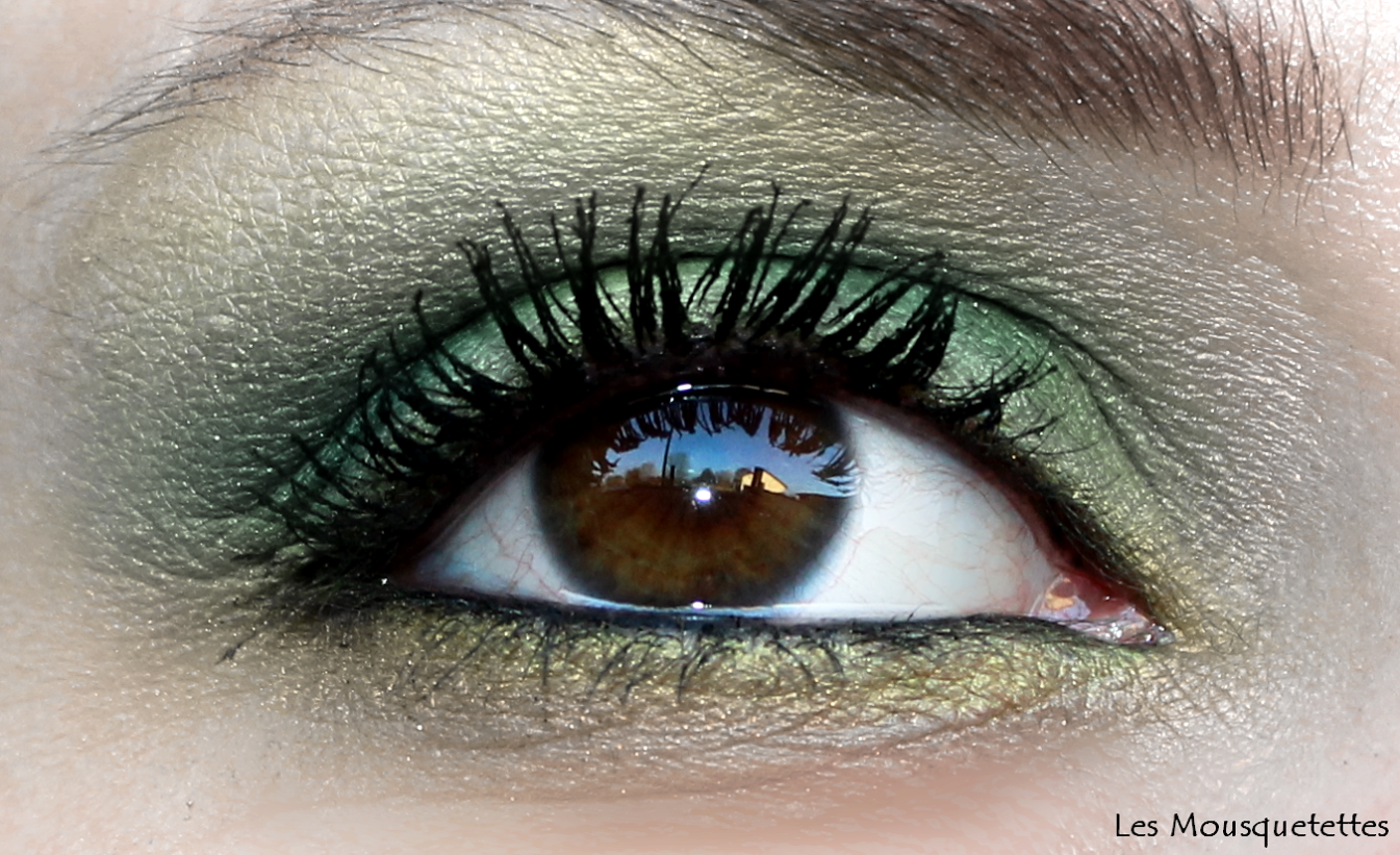 Makeup Saint Patrick vert - Les Mousquetettes© Makeup Saint Patrick vert - Les Mousquetettes©