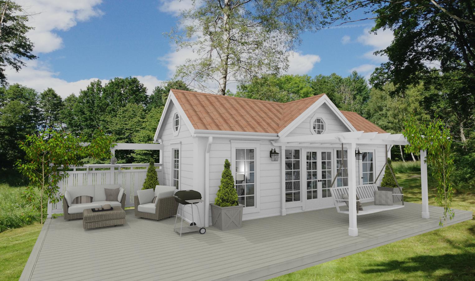 bygga litet hus