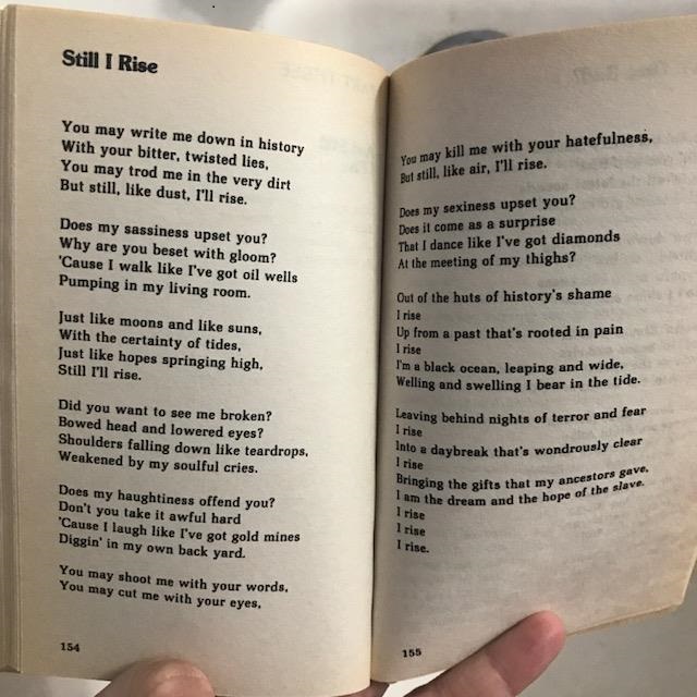 The Dismantled Library Maya Angelou Poems