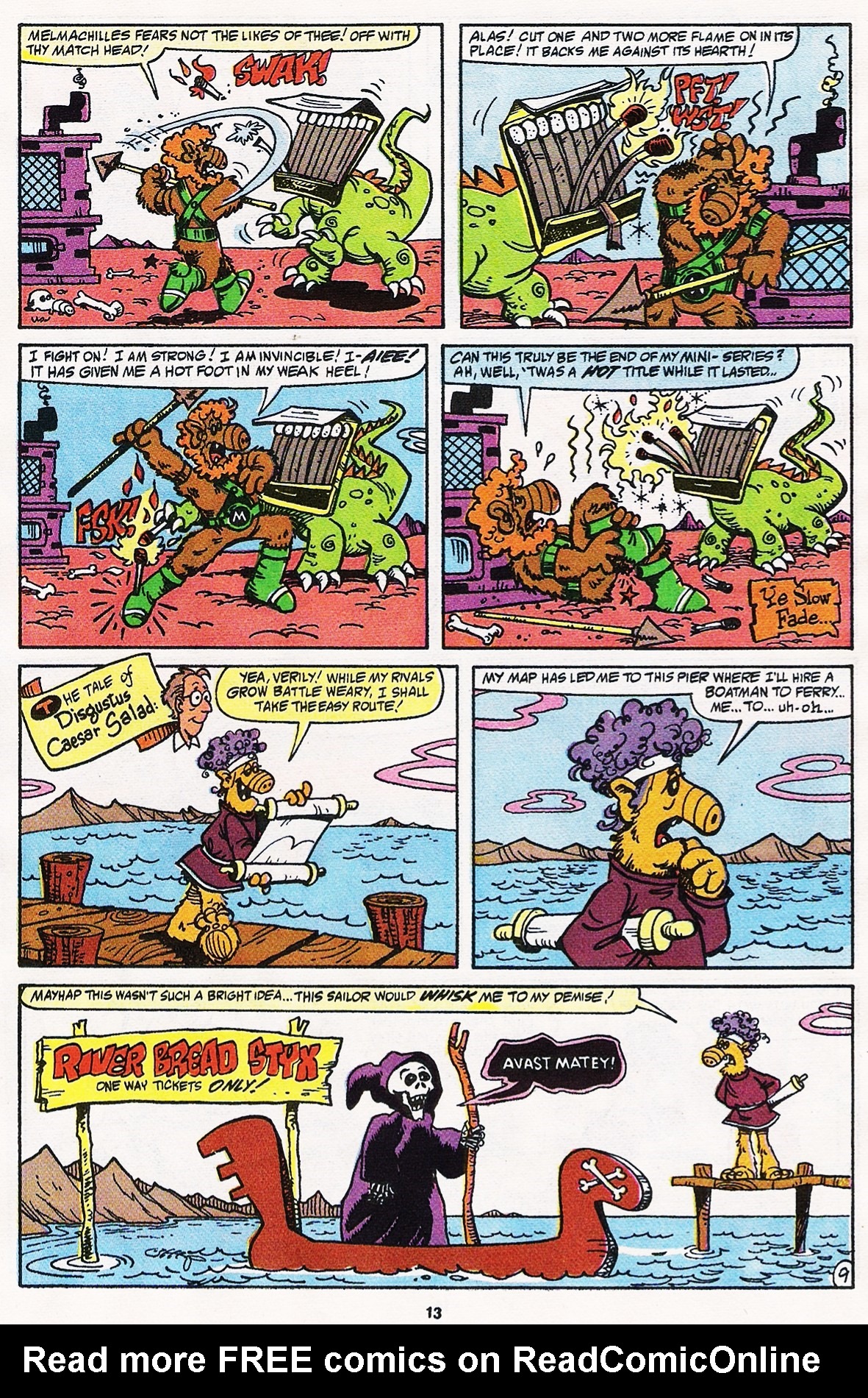 Read online ALF comic -  Issue #33 - 15