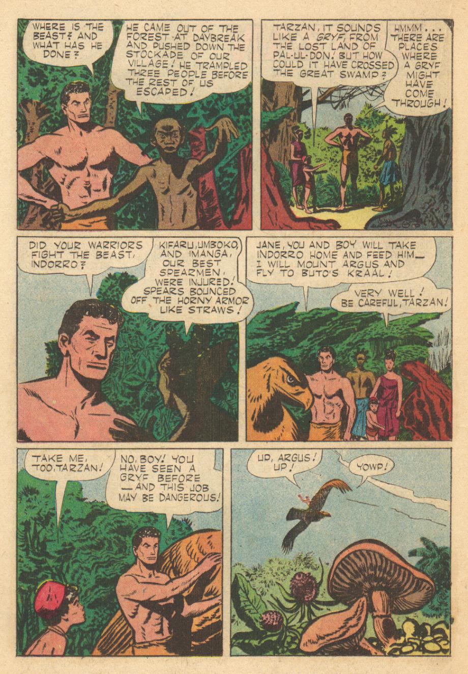 Read online Tarzan (1948) comic -  Issue #83 - 20