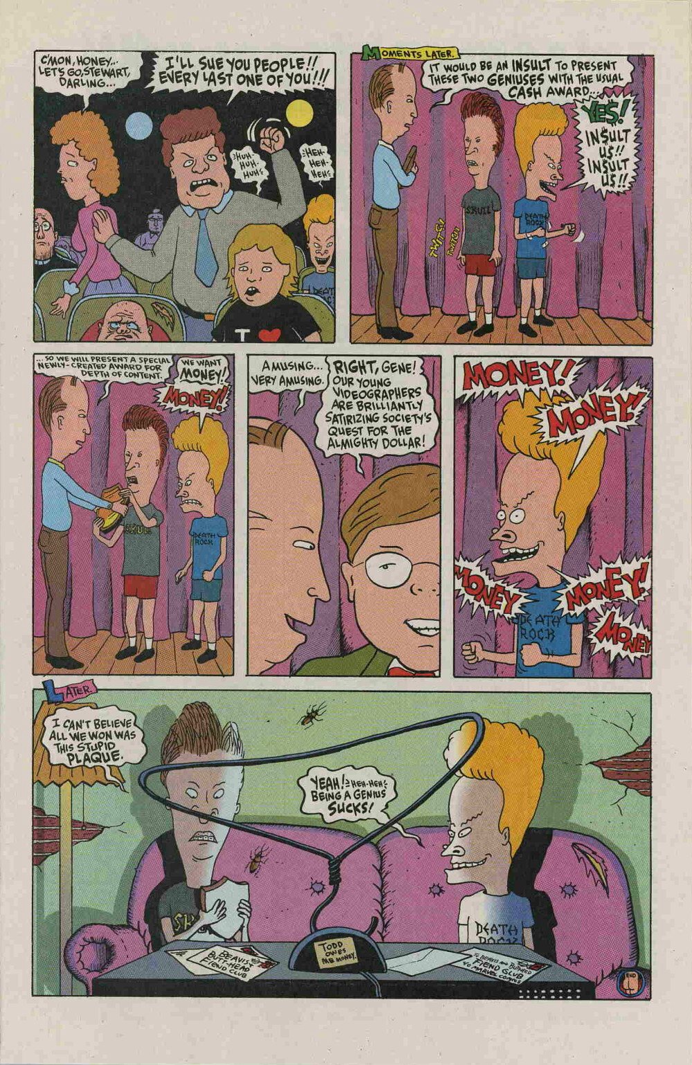 Read online Beavis and Butt-Head comic -  Issue #17 - 22