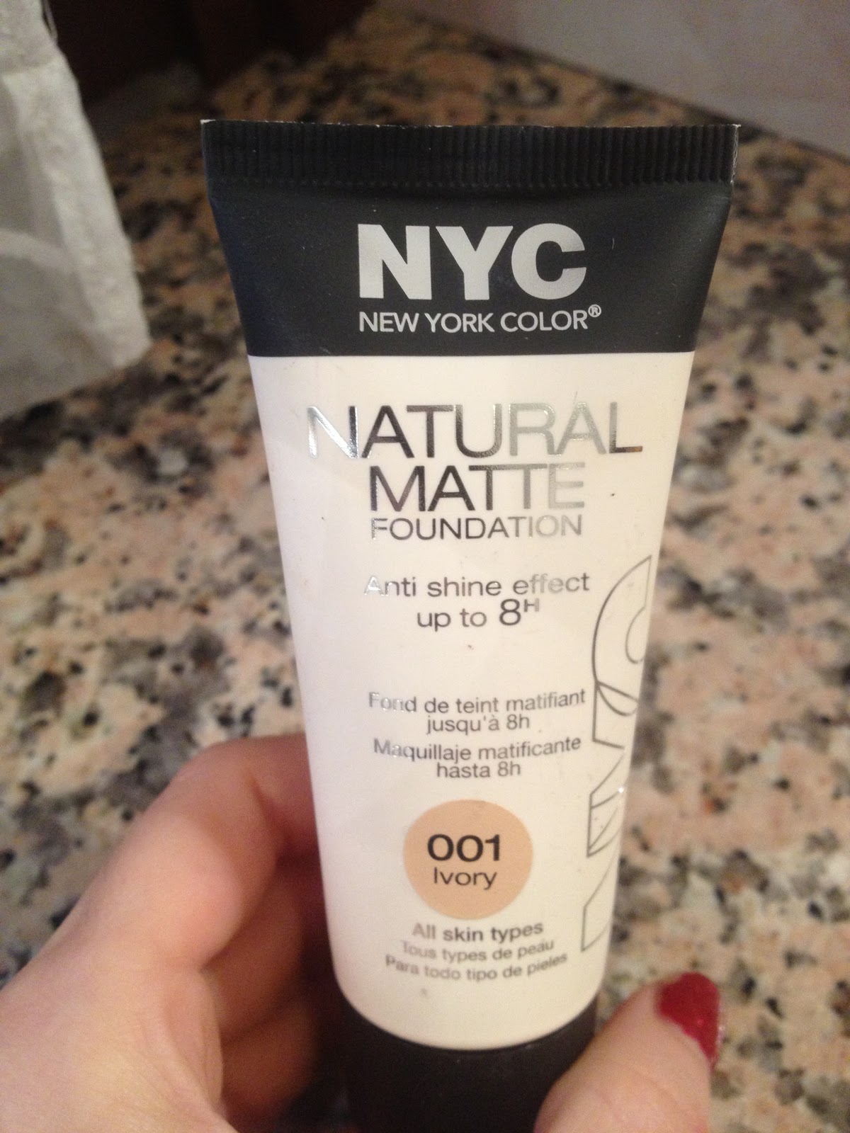 Blackitten's blog: Confronto: NYC Natural Matte Foundation vs Rimmel ...