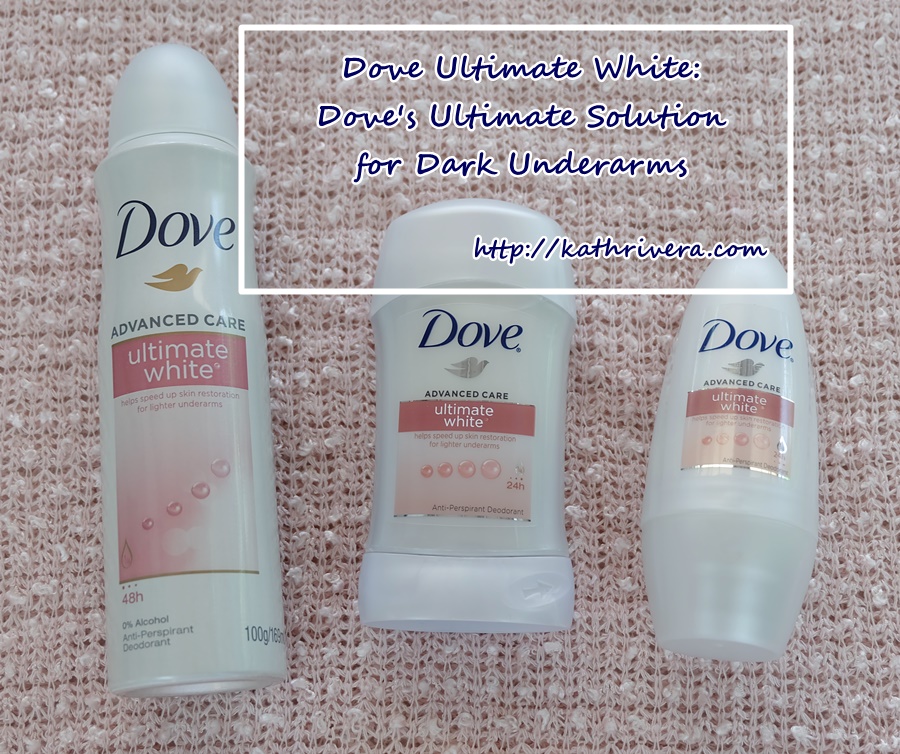 Dove Ultimate White Deodorant for Dark Underarms Dear Kitty Kittie