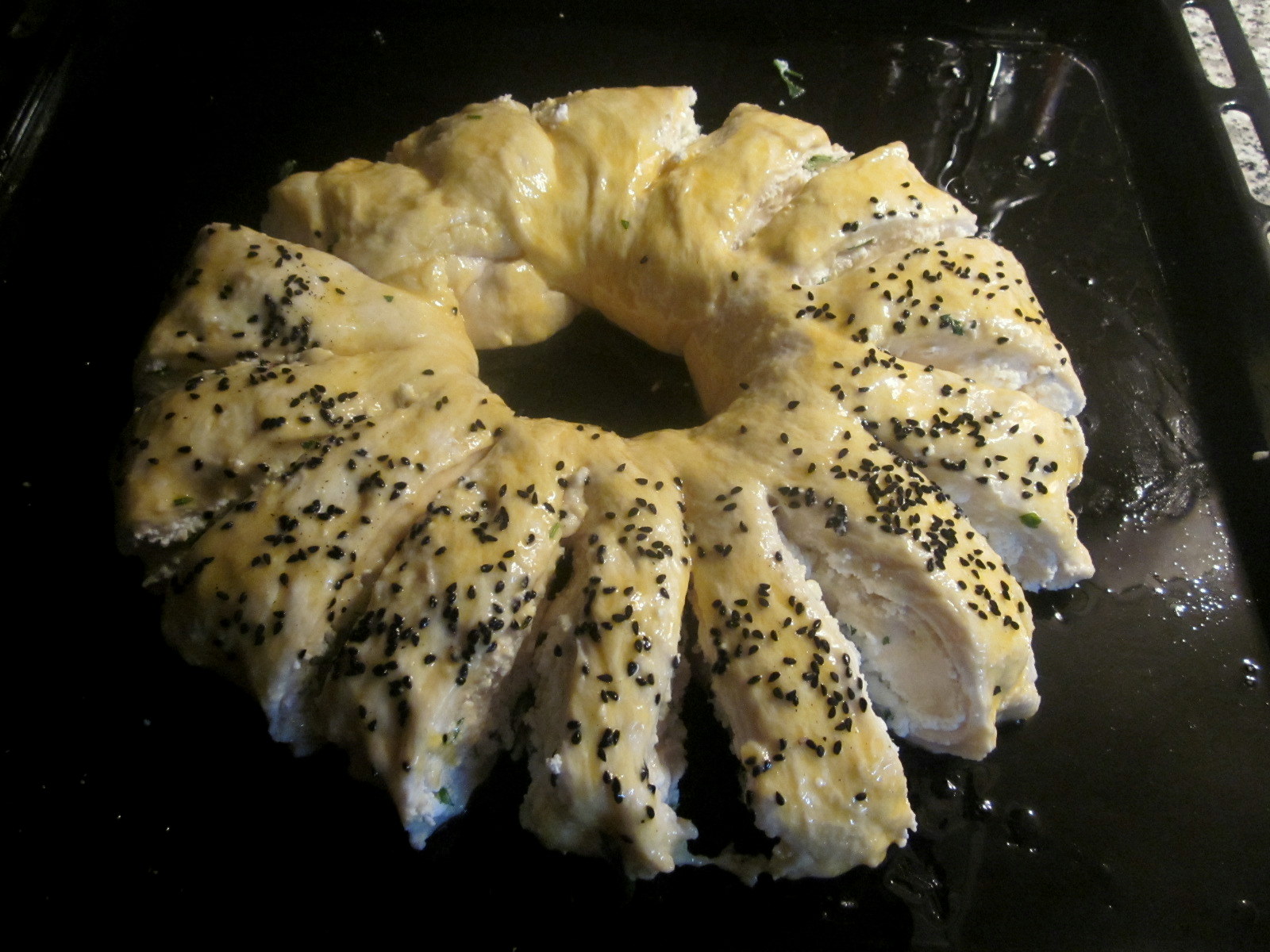 Damak tadım Mayalı Çiçek Börek