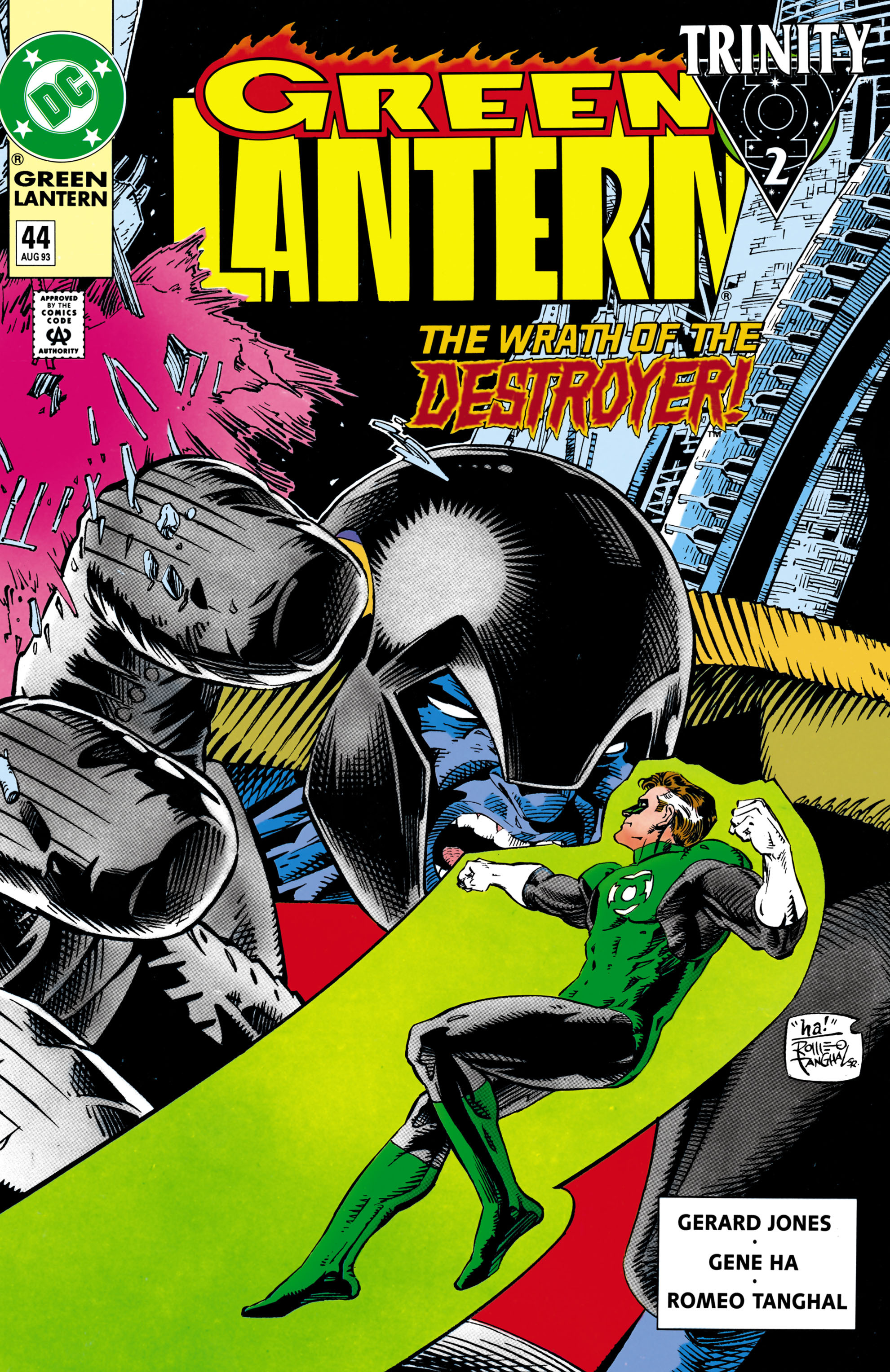 Read online Green Lantern (1990) comic -  Issue #44 - 1