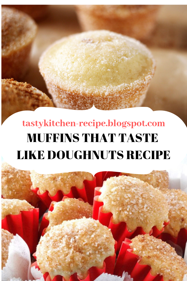 MUFFINS THAT TASTE LIKE DOUGHNUTS RECIPE