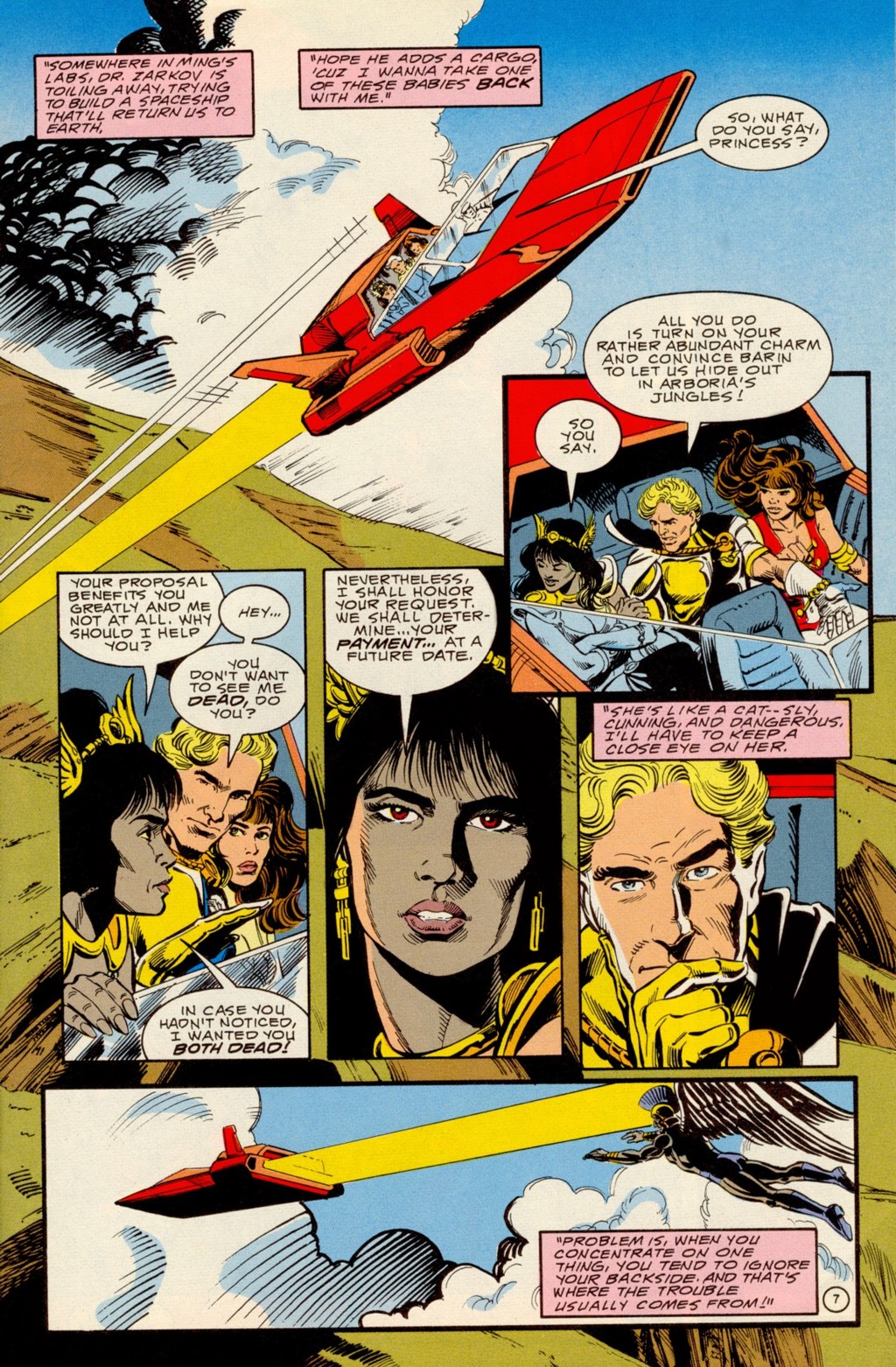 Read online Flash Gordon (1988) comic -  Issue #5 - 8