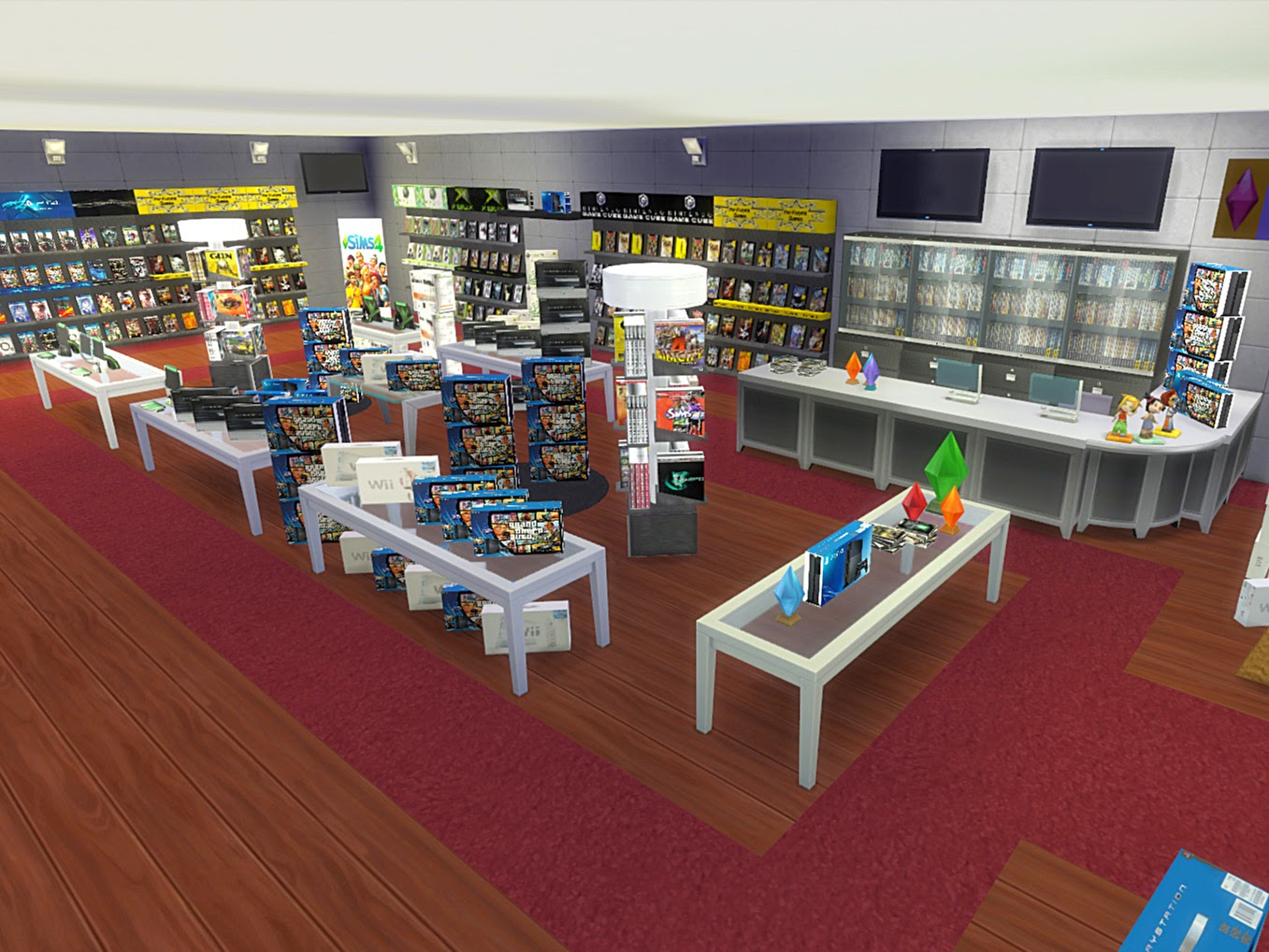1 game store. SIMS 4 Mod магазин электроники. SIMS 4 розничный магазин. SIMS 4 магазин одежды. Бутик симс 4.