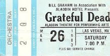 Grateful Dead Aladdin Theatre for performing Arts Las Vegas NV. 3-26-1983