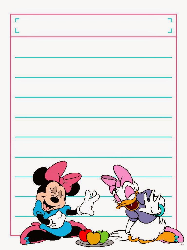 cristal Cuaderno de bocetos Disney Mickey y Minnie Mouse 
