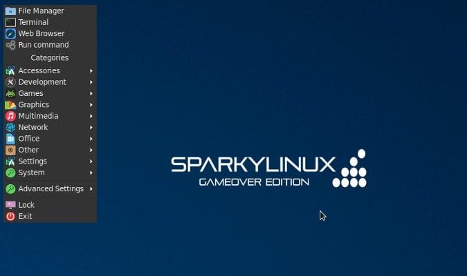Distro Linux Gaming Terbaik - Sparky Linux Distro Linux Gaming Terbaik - Sparky Linux