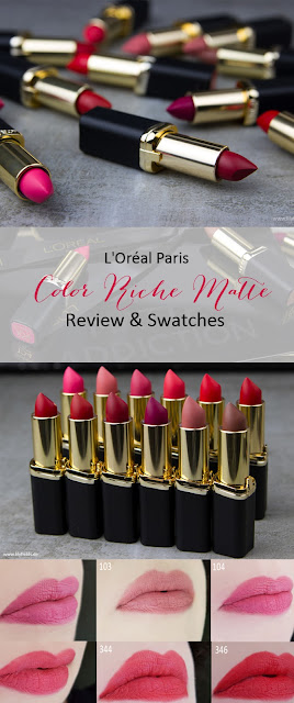 L'Oréal Color Riche Matte Lippenstifte 