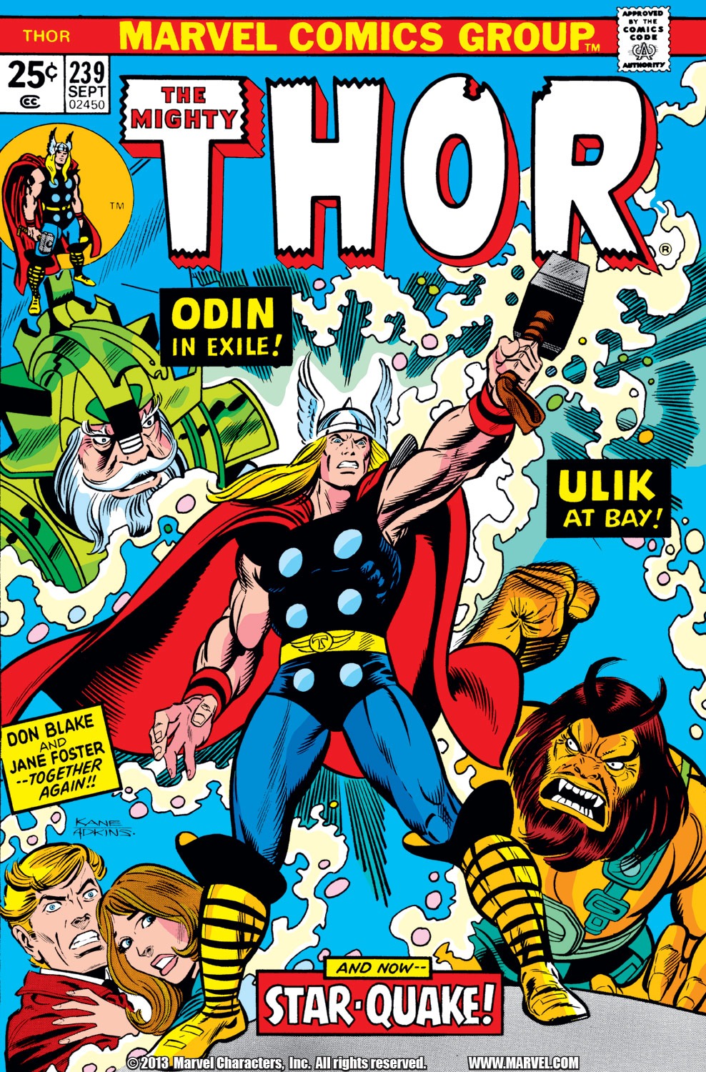 Read online Thor (1966) comic -  Issue #239 - 1
