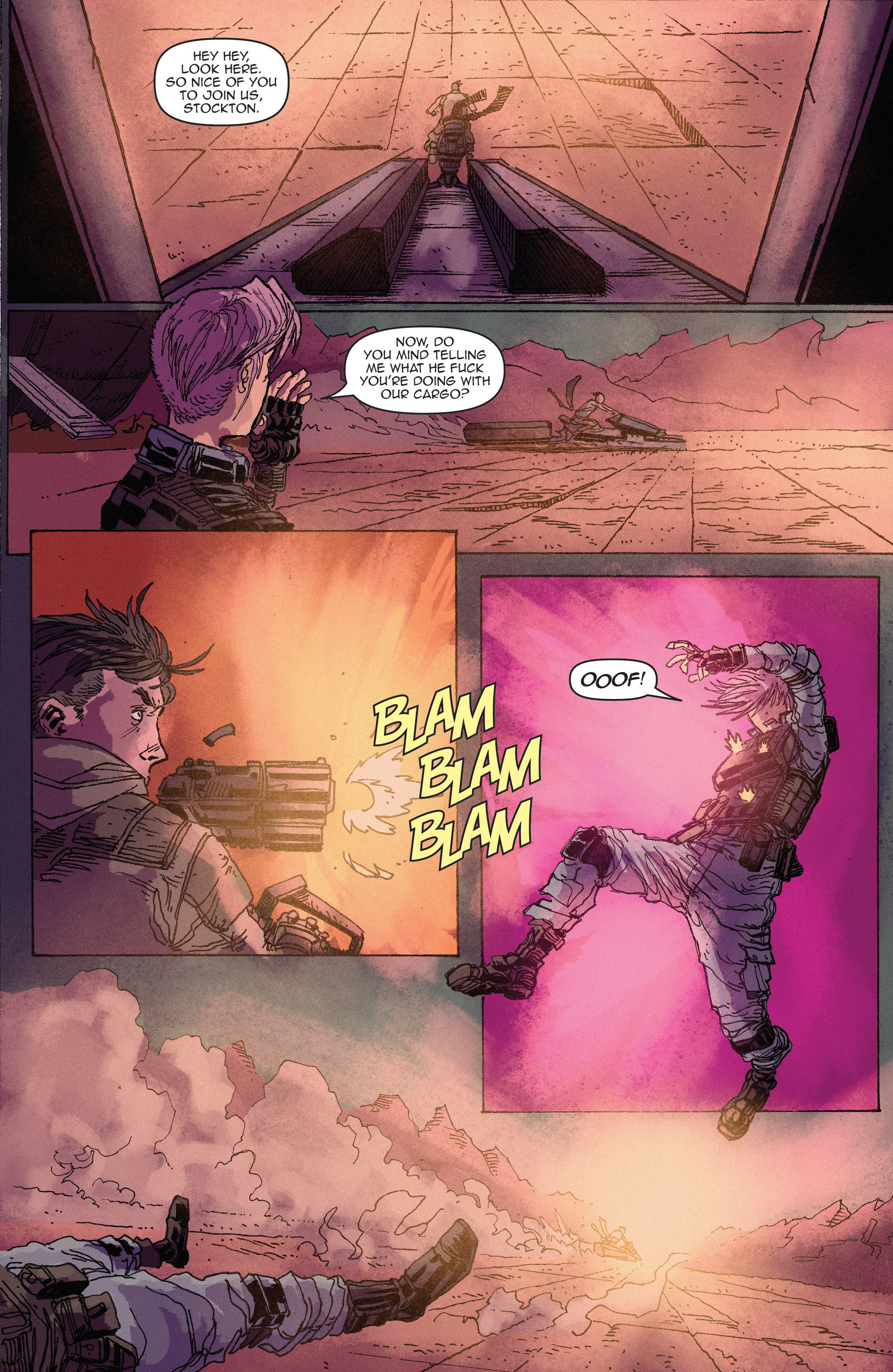 Read online Roche Limit: Clandestiny comic -  Issue #3 - 18