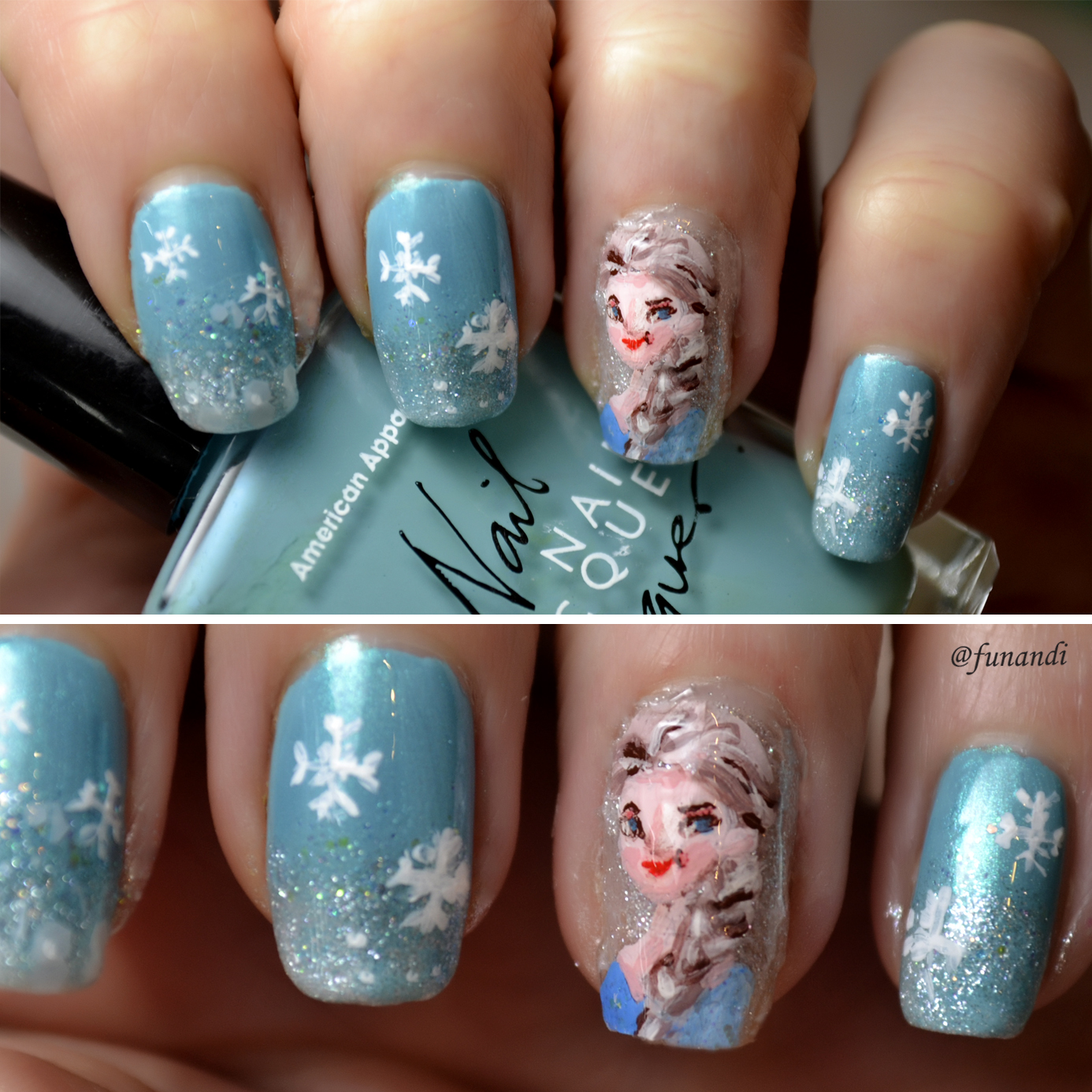 Colour your life: All Nail Team Challenge designs