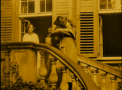  Ellen (Greta Schröder) Bids Goodbye to Her Husband Hutter (Gustav von Wangenheim), Nosferatu, Directed by F. W. Murnau