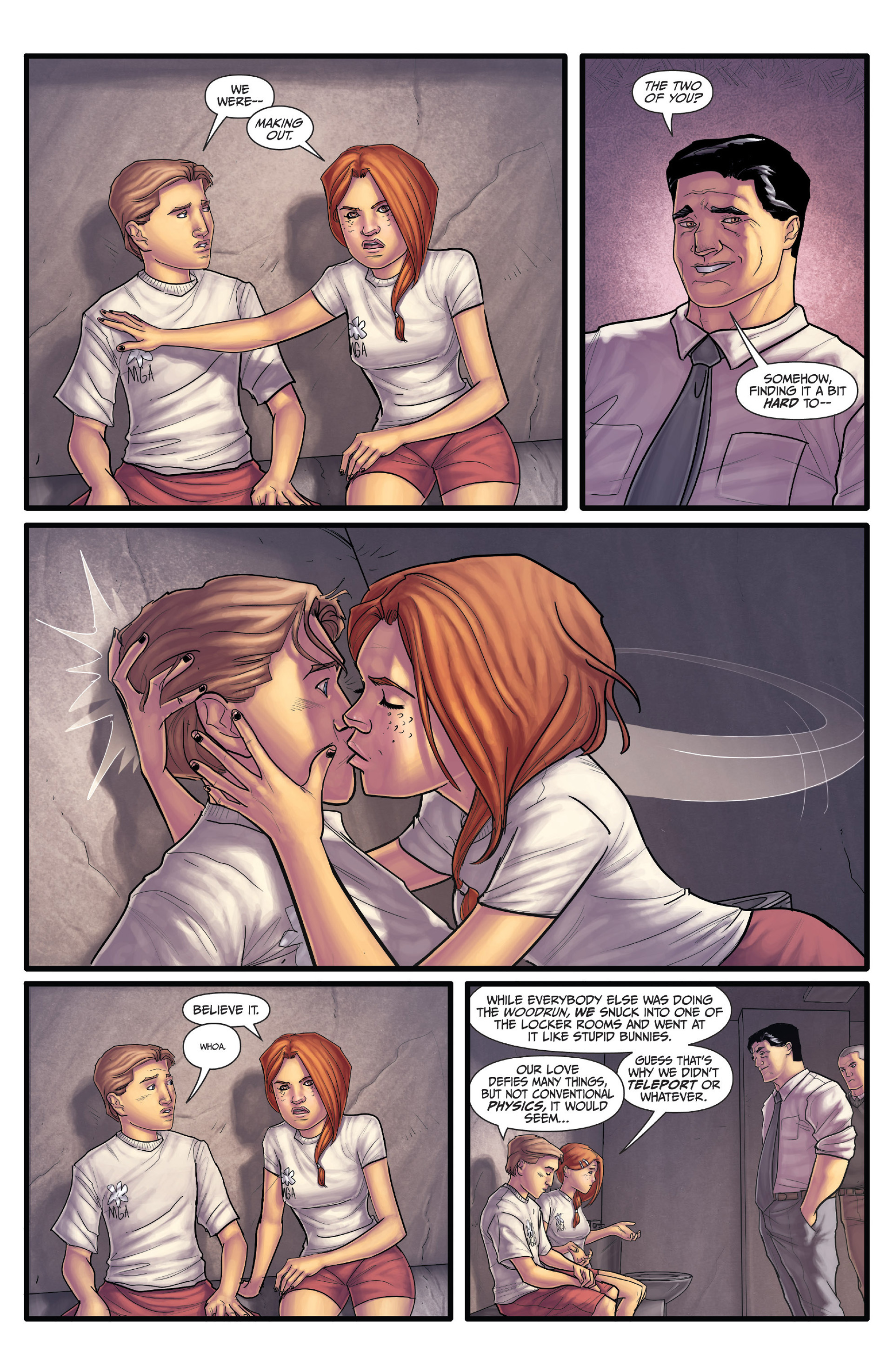 Read online Morning Glories comic -  Issue #24 - 18