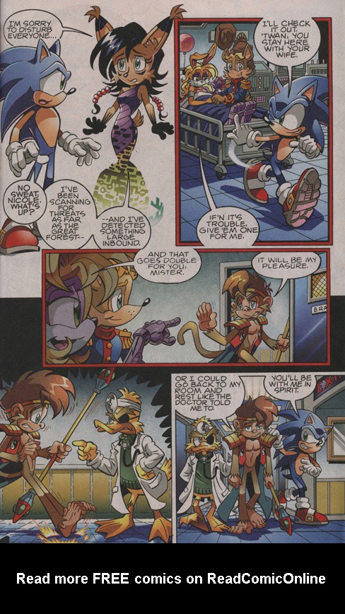 Read online Sonic The Hedgehog comic -  Issue #205 - 8