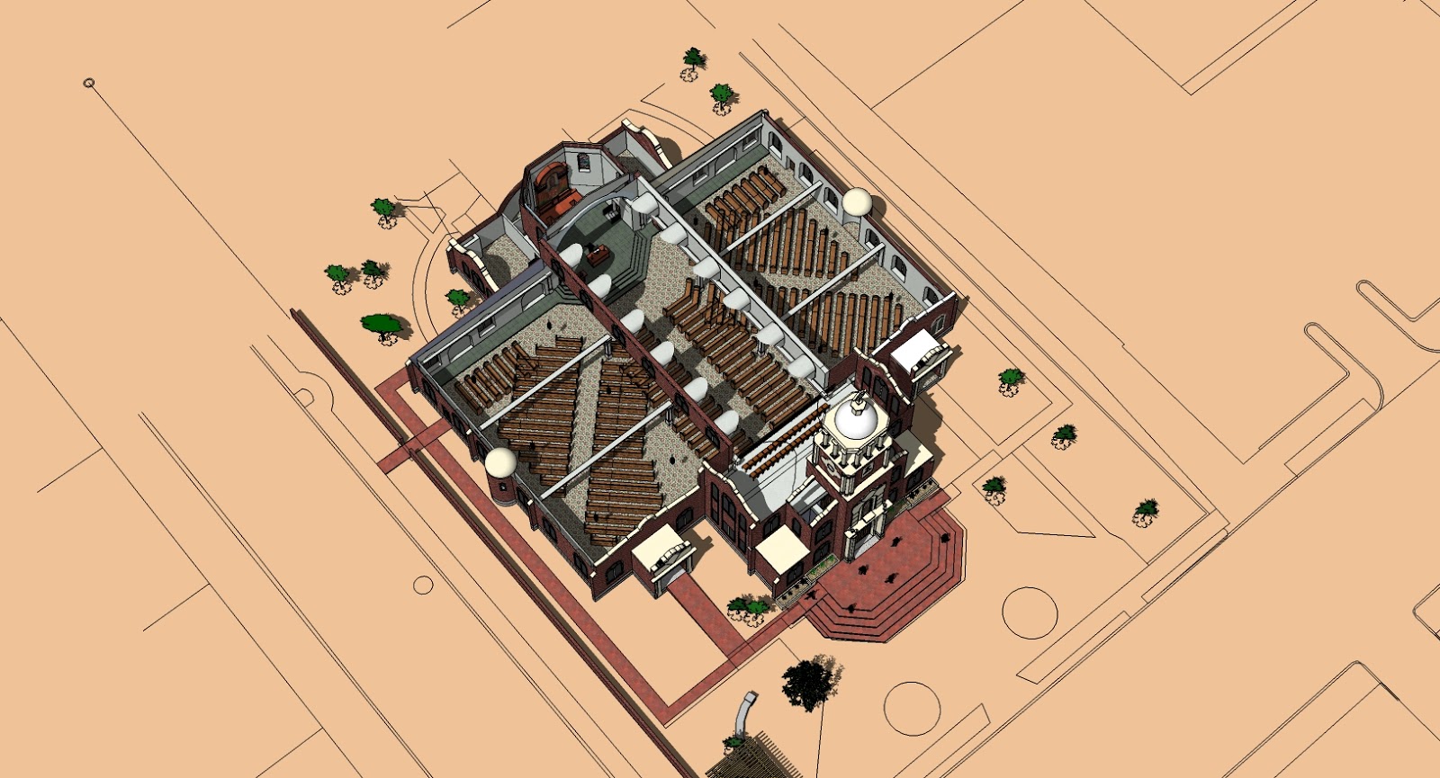 Mata + Garcia Architects Sketchbook Our Lady Of Guadalupe Keeping