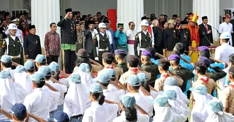 Presiden Jokowi Jamin Pemerintah Pasti Tegas Terhadap Organisasi dan Gerakan Anti Pancasila