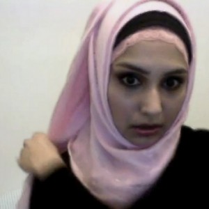 how to wear hijab for round chubby face