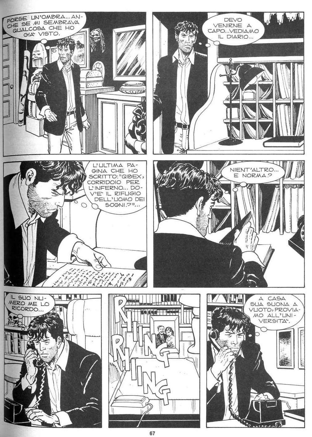Read online Dylan Dog (1986) comic -  Issue #225 - 64