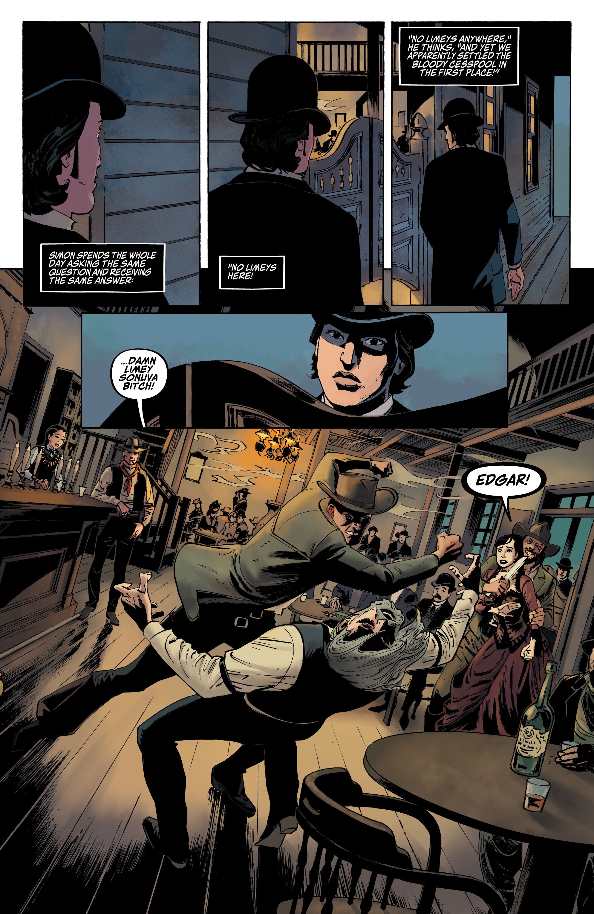 Read online Cross to Bear comic -  Issue #1 - 12