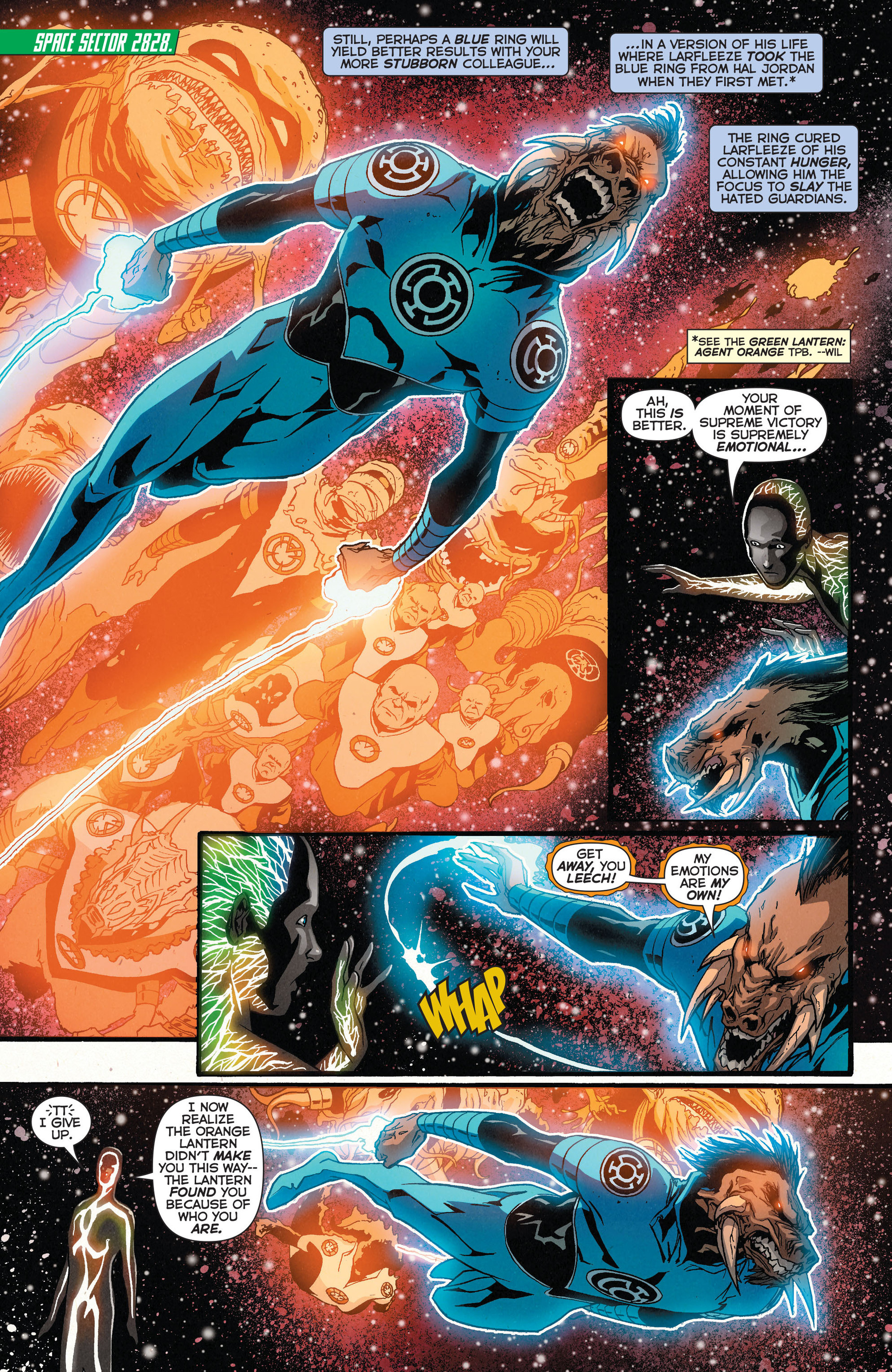 Read online Green Lantern: New Guardians comic -  Issue #18 - 17