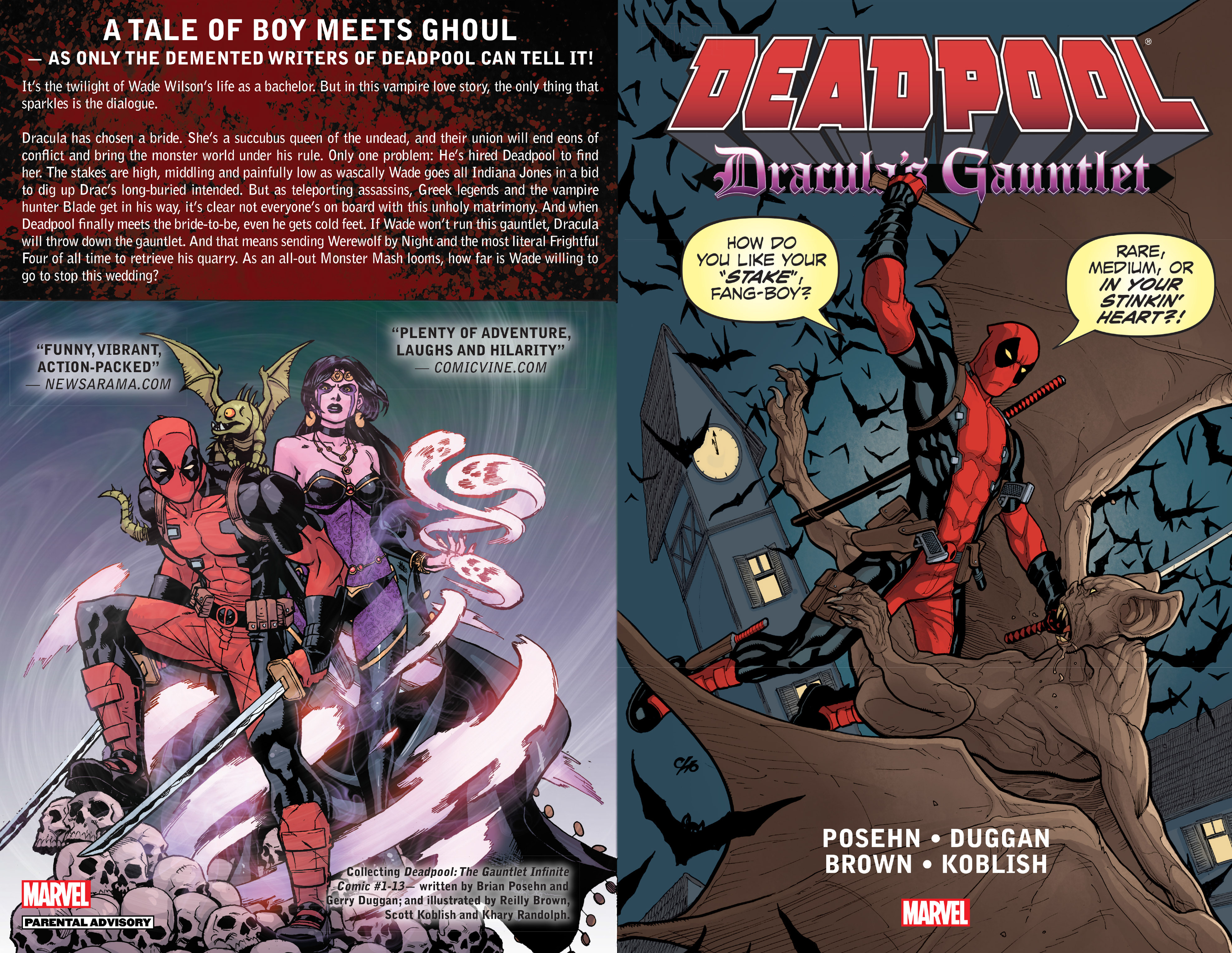 Read online Deadpool: Dracula's Gauntlet comic -  Issue # Part 1 - 2