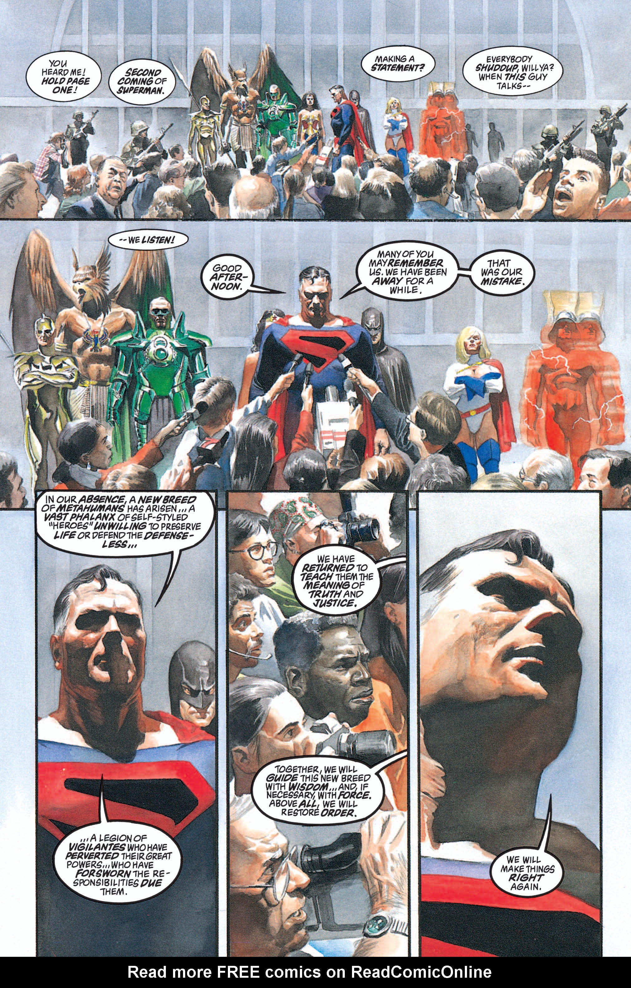 Read online Kingdom Come (1996) comic -  Issue #2 - 12