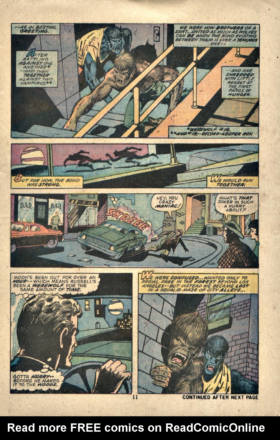 Read online Werewolf by Night (1972) comic -  Issue #21 - 8