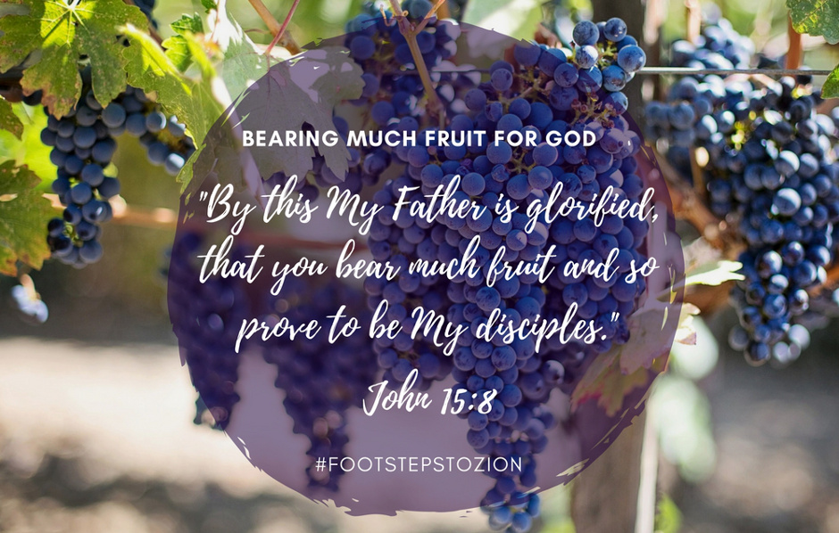 BEARING MUCH FRUIT FOR GOD