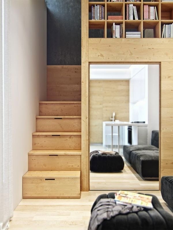 Created by stairs drawers plenty of storage space &#8211; stairs in the trend