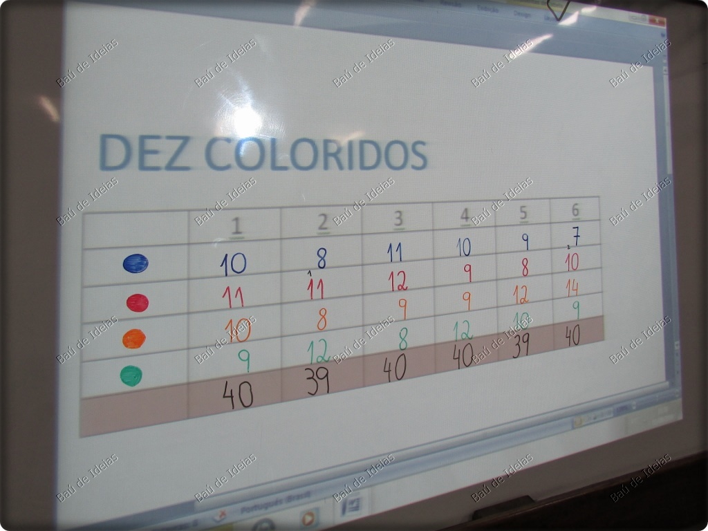 Matemática 21: Dez Coloridos (instruções do jogo)