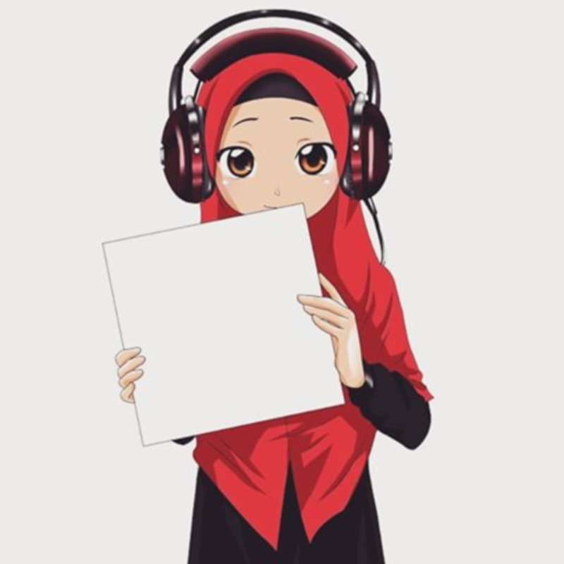 Keren 43+ Gambar Kartun Hijab Dan Tulisan