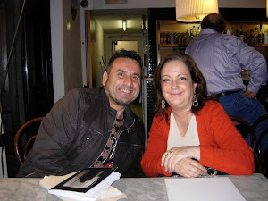 Con Amalia Sanchís, gran poetisa.