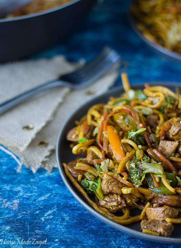 How to make Chow mein with cassareep