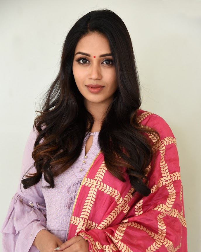 Nivetha Pethuraj at Chitralahari Teaser Launch