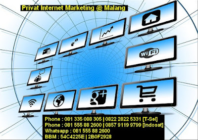 Biaya Harga Kursus, Pelatihan Privat Internet Marketing Murah  di Malang