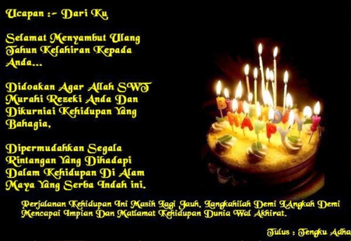 ucapan ulang tahun