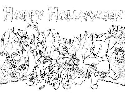 Top 10 Disney Halloween Coloring Pages