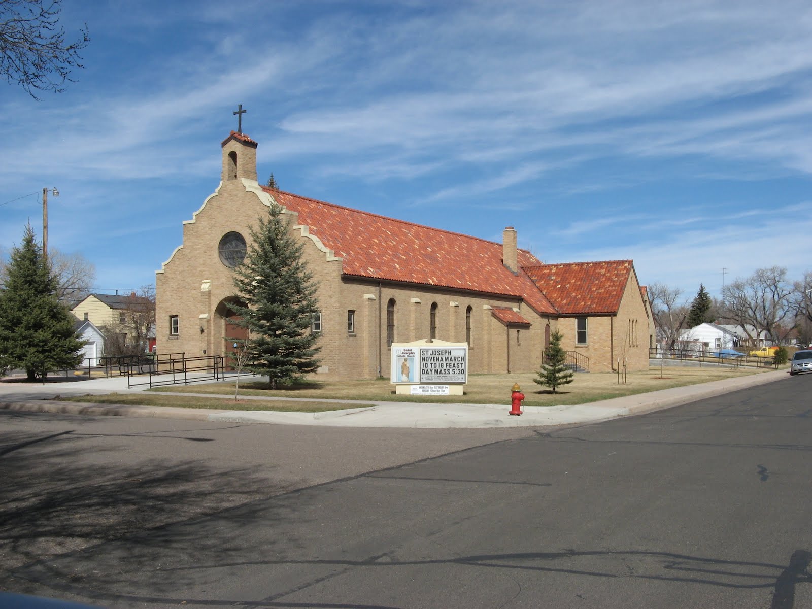 Churches of the West St. Joseph Catholic Church, Cheyenne Wyoming