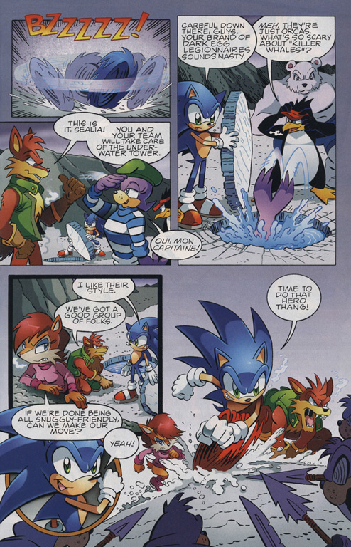 Read online Sonic The Hedgehog comic -  Issue #216 - 6